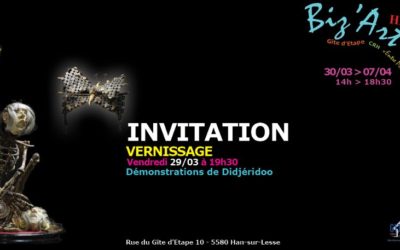 « Biz’Art Expo » au Gîte d’Étape de Han-sur-Lesse