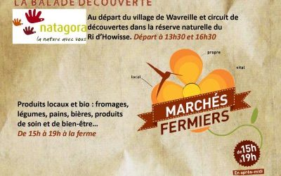 Wavreille : Balade nature – Marché fermier – Théâtre