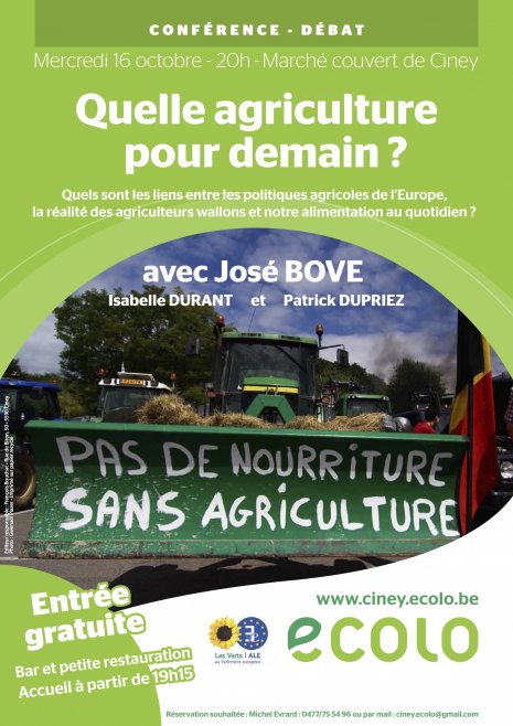 Conférence – Débat avec José BOVE