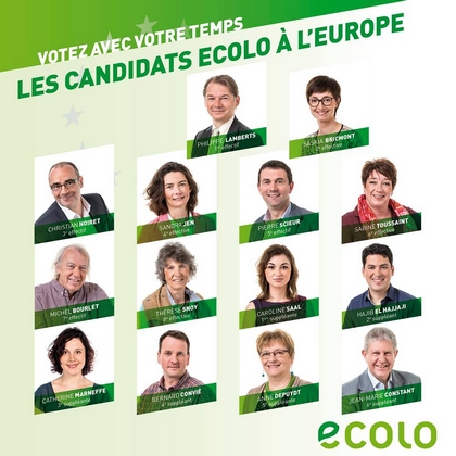 Liste des candidats à l’Europe